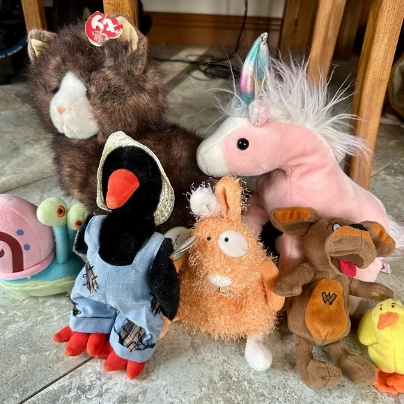 Ty Stuffed Animals Lot - Picture 2 of 2